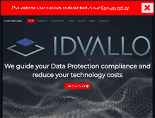 Tablet Screenshot of idvallo.com